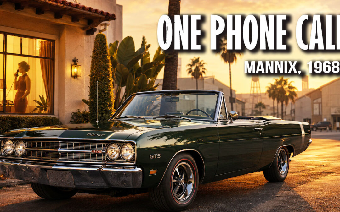 In 1968, CBS Was About to Cancel Mannix. One Phone Call — and One Car — Changed Everything.